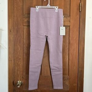 Everlane Womens The Seamless Legging XL/XXL Soft Stretch Dusty Lavender